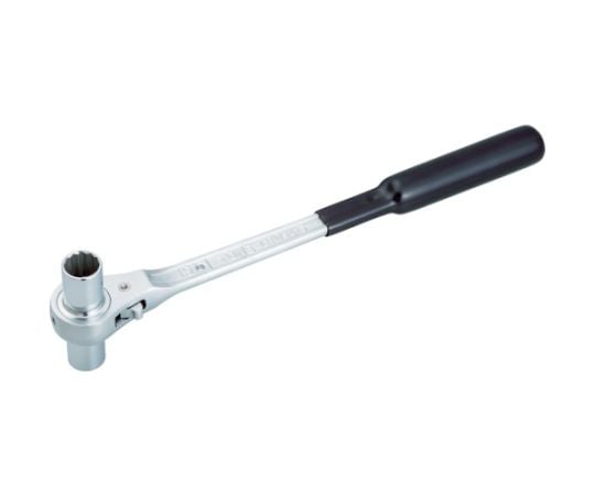 二輪車整備工具 サイクルラチェットレンチ 全長280mm