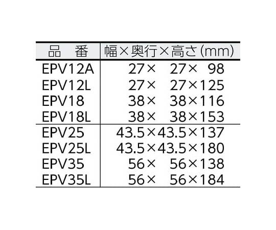 取扱を終了した商品です］エクセン ピストンバイブレータ EPV12L 62