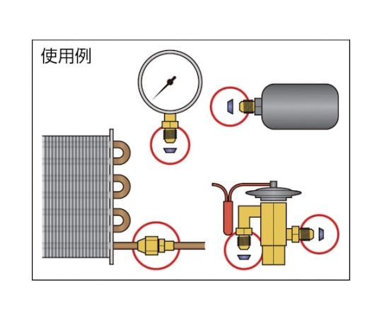 フレア継手漏れ防止パッキン