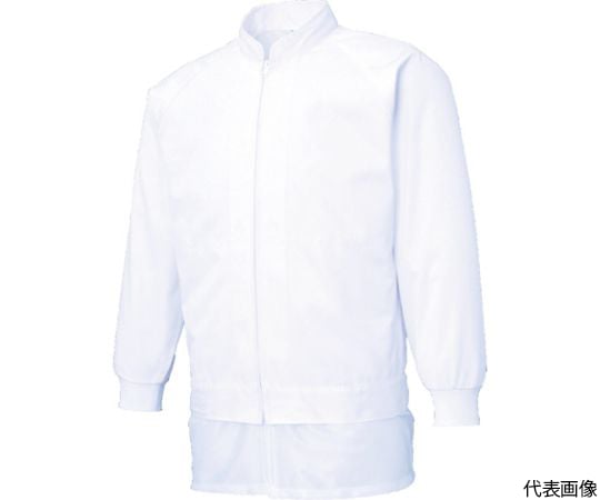 男女共用混入だいきらい長袖ジャケット L ホワイト FX70971R-L-C11