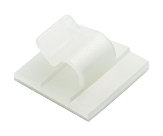 ケーブル固定クリップ　粘着タイプ　5mm　（100個入）