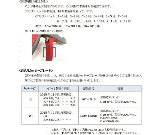 62-2501-68 ナイロン結束バンド用手動式結束工具 GTH-E 【AXEL】 アズワン