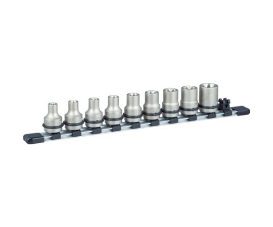 インパクト用トルクスソケットセット（ホルダー付）　9pcs