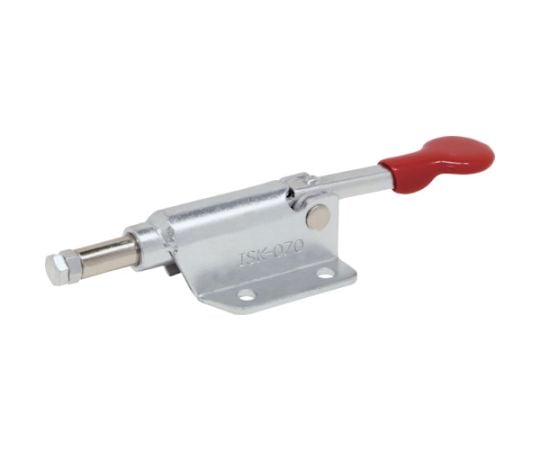 横押し型トグルクランプ スチール（31407） ストローク10mm フランジベース 押圧力0.5kN