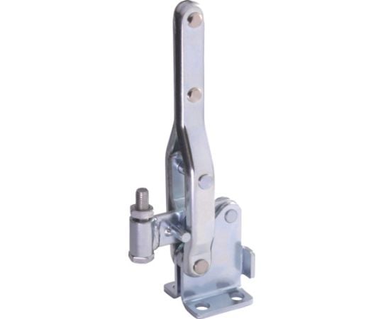 下方押え型トグルクランプ スチール 垂直ハンドル（31329） クランプアーム移動角度120° フランジベース 締付力4.0kN