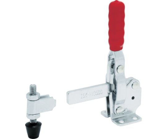 下方押え型トグルクランプ スチール 垂直ハンドル（31304） クランプアーム移動角度100° フランジベース 締付力2.27kN