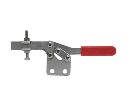 ハンドル横型トグルクランプ（下方押え型） No.38S大-2S ステンレス製 締圧力2.8kN