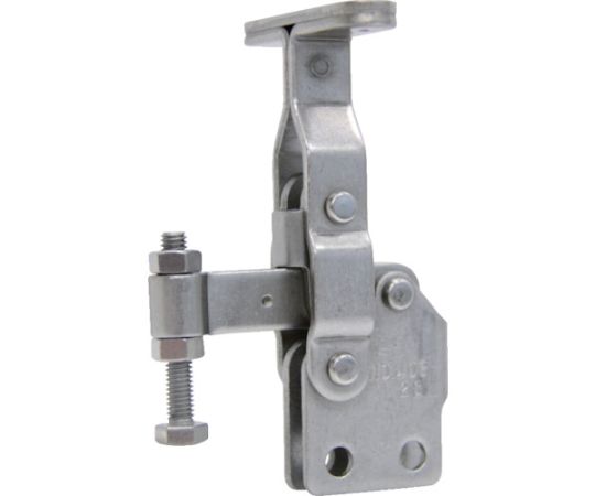 ハンドル縦型トグルクランプ（下方押え型） No.40S スチール製 締圧力1kN