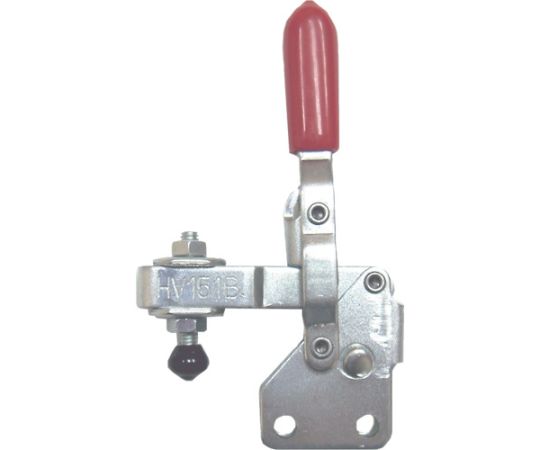 ハンドル縦型トグルクランプ（下方押え型） No.HV151B 締圧力0.45kN