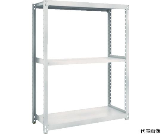 M2型軽中量棚　1460X600XH1500　3段　単体　ネオグレー