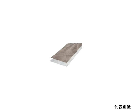 542485 軽量ポリカ波板4尺 NIPC-405 ブロンズ NIPC-405-BZ