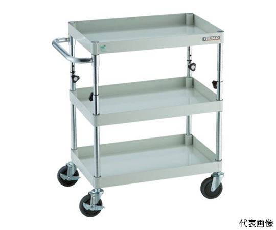 フェニックスワゴン 省音 600X400XH880～1130 3段 W色