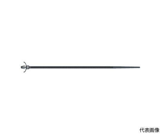 クリップオンケーブルタイ 3.5mm×140mm クロ 10 1袋（100本入）