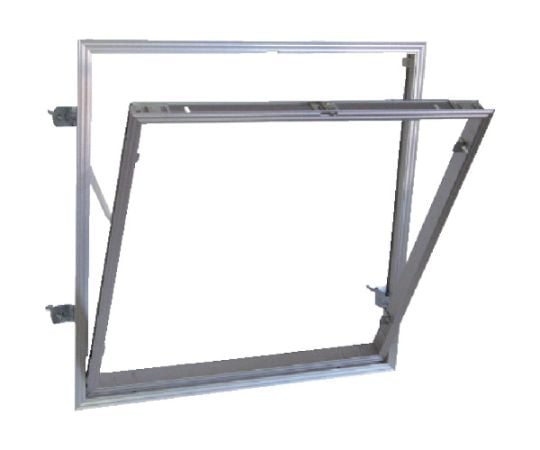 天井点検口　450角　（t=0.8）　シルバー