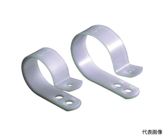 ナイロンクリップ　100個入り　固定時の内径外穴10mm