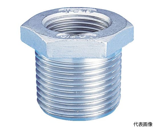 ねじ込み管継手　SUS　ブッシング　8X6A
