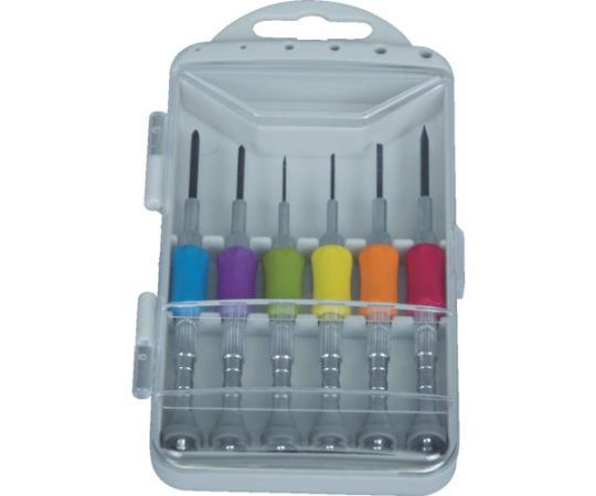 クッショングリップ精密ドライバー　6本セット