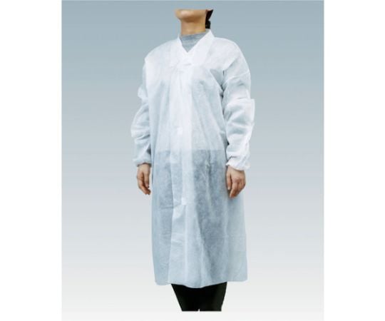 □TRUSCO まとめ買い 不織布使い捨て保護服M (40着入)〔品番:TPCM40