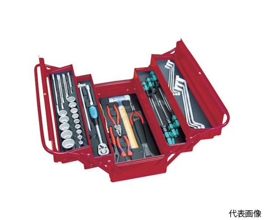 EVAフォーム　黒×灰　3段式工具箱用