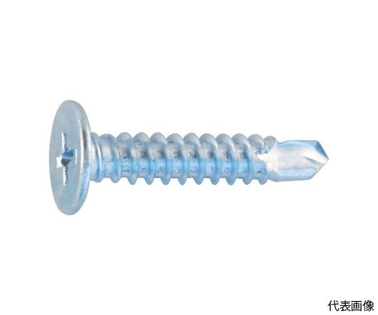 ドリルねじ薄平　板金用　ユニクロ　5X45　26本入