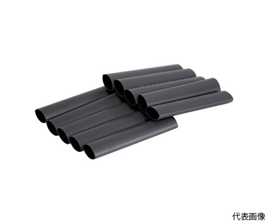 粘着剤付き熱収縮チューブ　収縮率3：1　10本