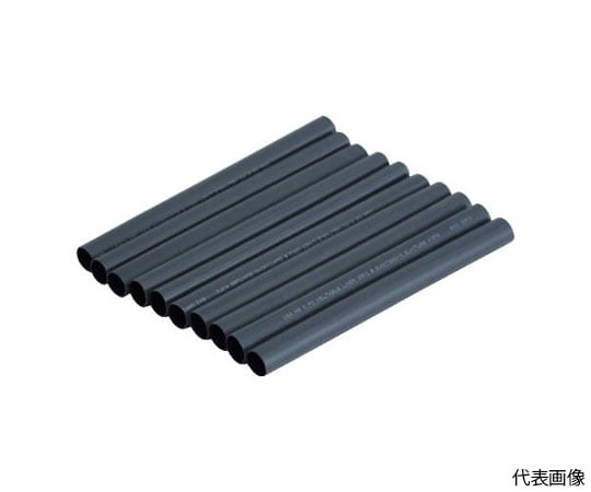 粘着剤付き熱収縮チューブ　収縮率3：1　10本