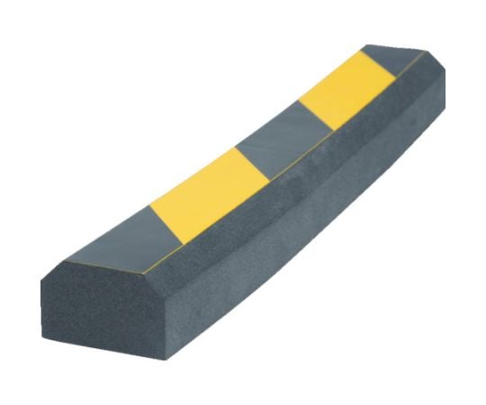 セーフティクッション　山型　2本入　幅50　長さ300　黄黒