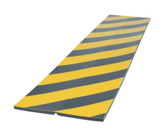 セーフティクッション　コーナー用　幅200　長さ910　黄黒
