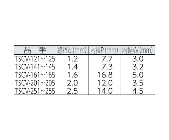 62-2618-42 チューブ保護ステンレスカットチェーン 5.0mmX3m TSCV-503