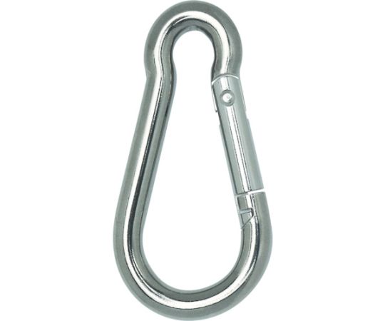 国産ステンレスカラビナハーケン　B型　8X80mm