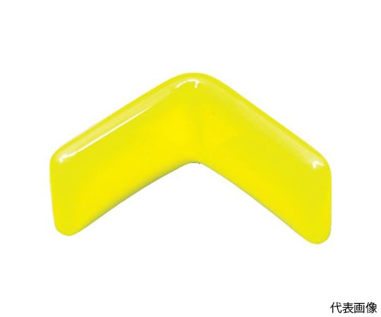 アングルカバー40角用　黄　10個入
