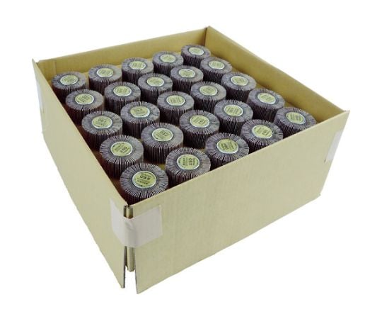 まとめ買い フラップホイル外径25×25×軸径6 80# （50個入）