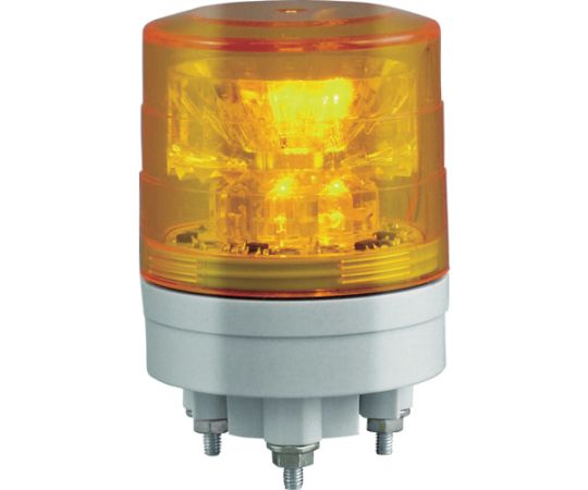 ニコスリム　VL04S型　LED回転灯　45パイ　黄