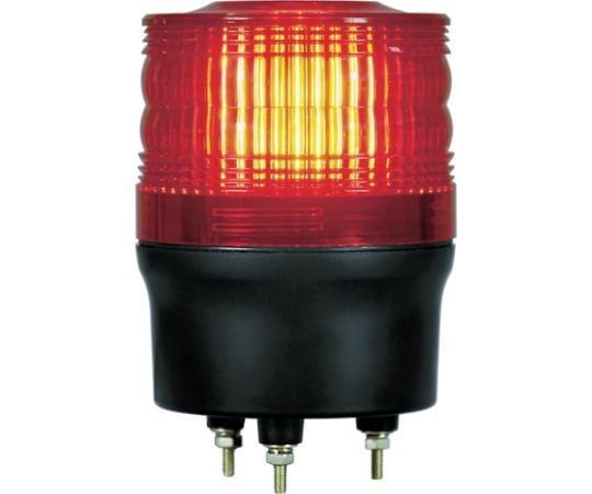 ニコトーチ90 VL09R型 LED回転灯 90パイ 赤 100V