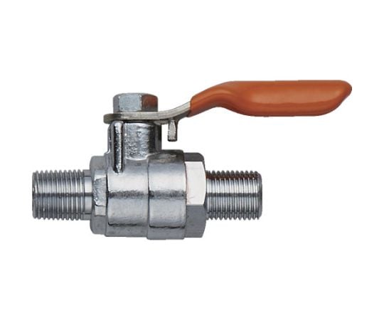 オレンジボールコック接続口径D1×D2：R1/8×G1/8