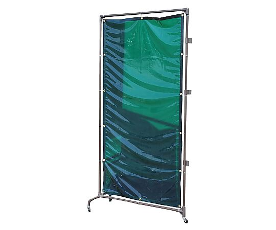 1000x2150mm 溶接作業フェンスセット(ｸﾞﾘｰﾝ