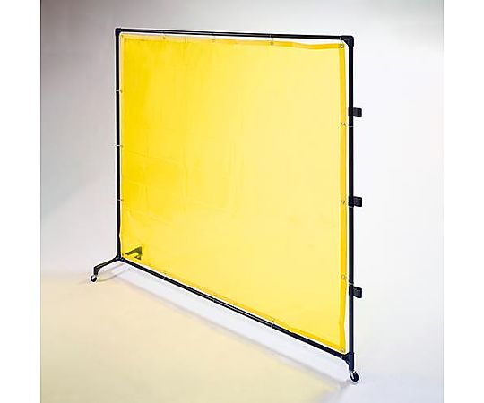 2000x2150mm 溶接作業フェンスセット(黄色)