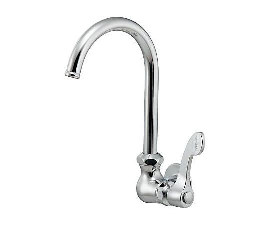 PJ 1/2" 横形スワン水栓