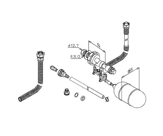 ロータンクボールタップ（手洗あり用）