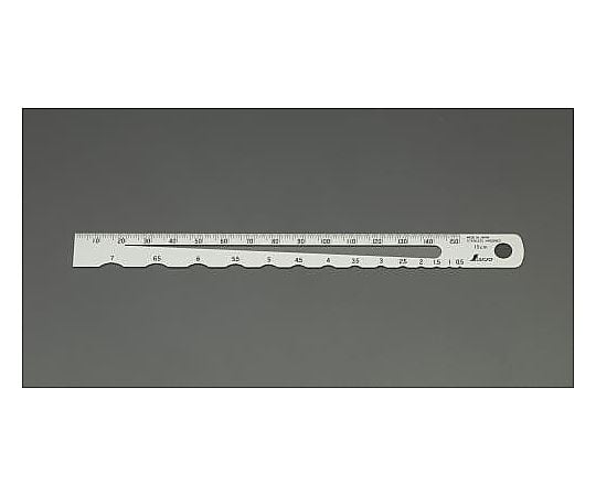 0.5- 7.0mm ﾗﾃﾞｨｱｽｹﾞｰｼﾞ(直径ｹﾞｰｼﾞ･直尺付)