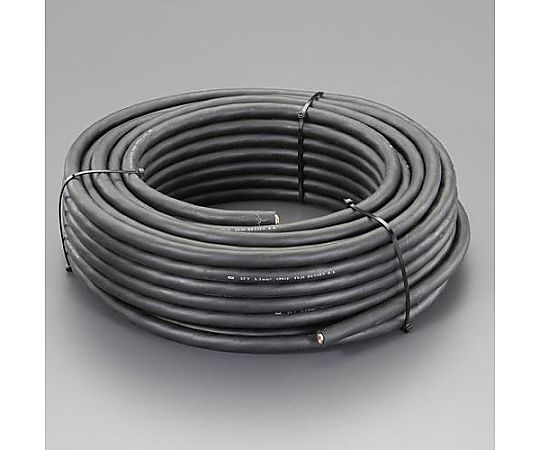 600V/28A/ 50m ｺﾞﾑｷｬﾌﾞﾀｲﾔｹｰﾌﾞﾙ(3芯)