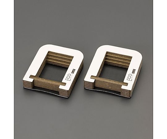 60mm　キャスター用ストッパー（耐水/ロック付/白/2個）