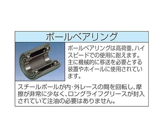 200mm キャスター(自在金具/ﾌﾞﾚｰｷ付)