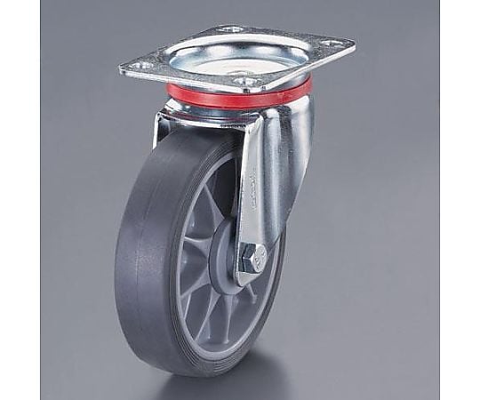 125mm キャスター(自在金具・ﾎｲｰﾙｶﾊﾞｰ付)