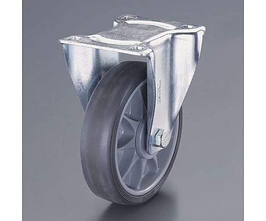 125mm キャスター(固定金具・ﾎｲｰﾙｶﾊﾞｰ付)