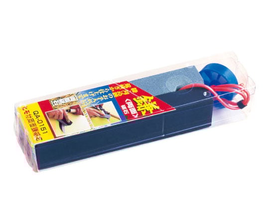 両面鎌砥石 ヒモ付 #150/#800 (黒)