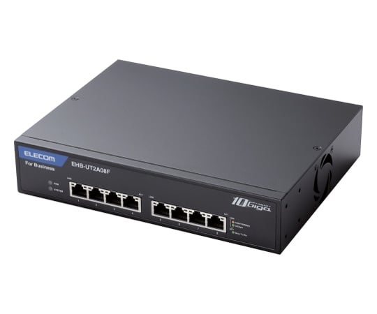 10Gスイッチングハブ EHB-UT2A04F ELECOM 法人向け10Gスイッチ4ポート - EHB-UT2A04F