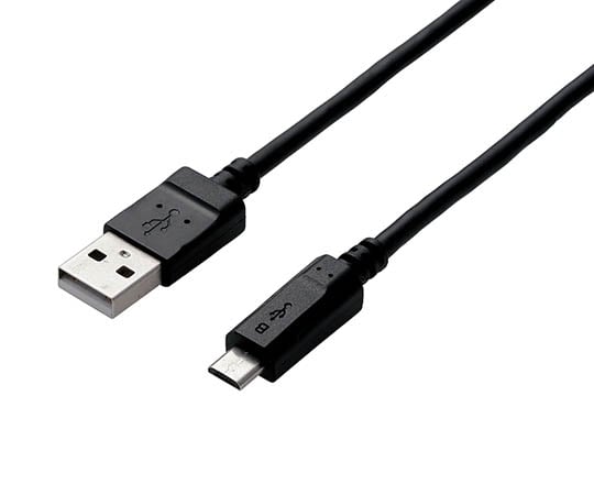 2A対応microUSBケーブル 1.5m ブラック