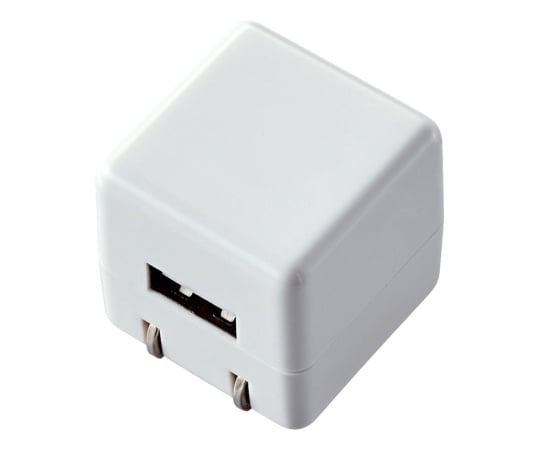 キューブ型AC充電器(DAP用・長寿命・1A) ホワイト