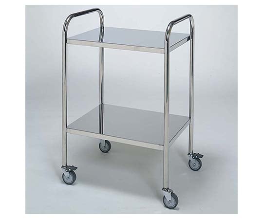 ステンレスワゴン アーチ型回診車S (枠無) 2段